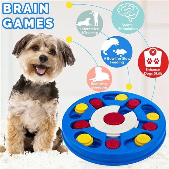 Dog Puzzle Toys, Interactive Dog Game, Dog Enrichment Toys for Puppy Mentally - Picture 2 of 6